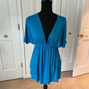 Turquoise Blue Cover-up